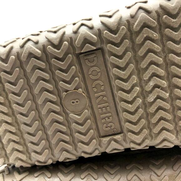 Dockers Mens Rugged Wool Slip-On Slipper Boots US 8 EU 35.5 Taupe Round Toe NIB - Picture 11 of 12